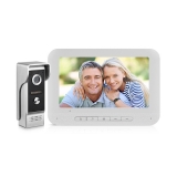 4.3 Inch TFT Color Video Door Phone Intercom System Wired Door Bell 